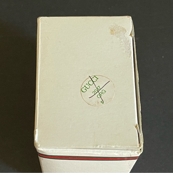 Vintage Gucci Watch Box.
